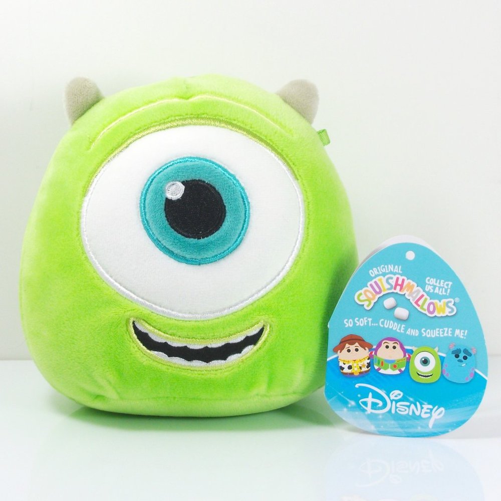 Disney SQUISHMALLOW MONSTERS INC Kellytoy Plush 5” MIKE